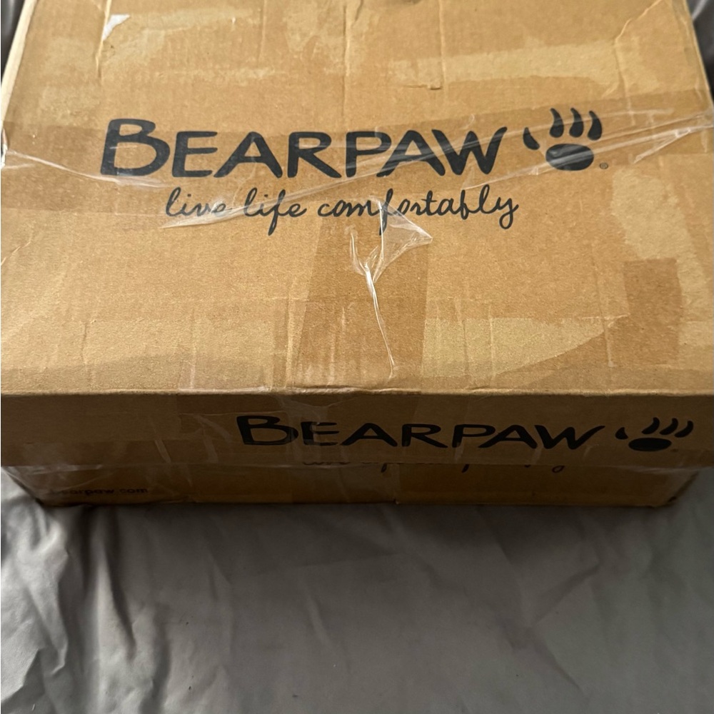 BEARPAW Black Soft with Siver Sequin Embellished Trim - Picture 10 of 10